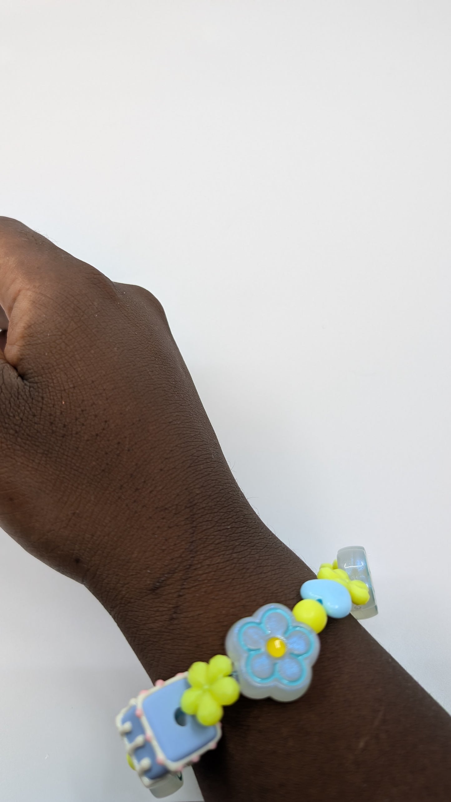 Light Blue and Yellow Bracelet