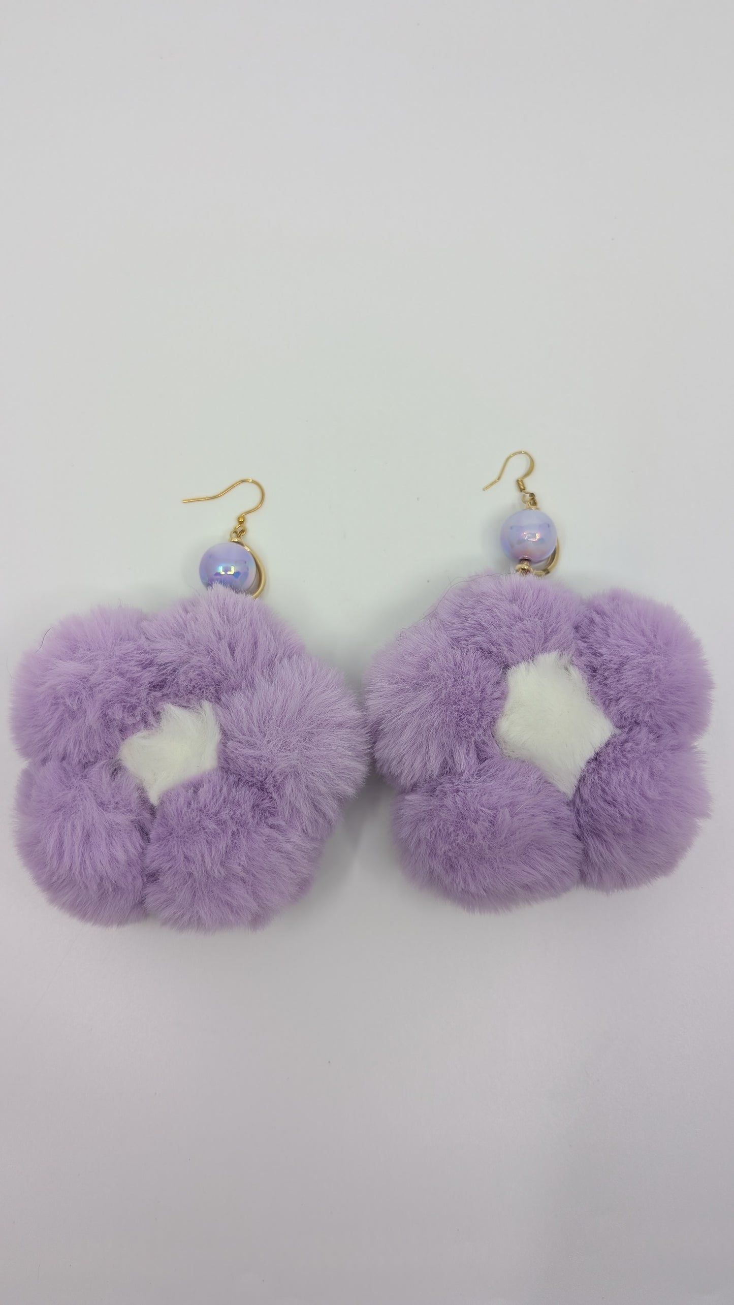 Lavender Flower Earrings