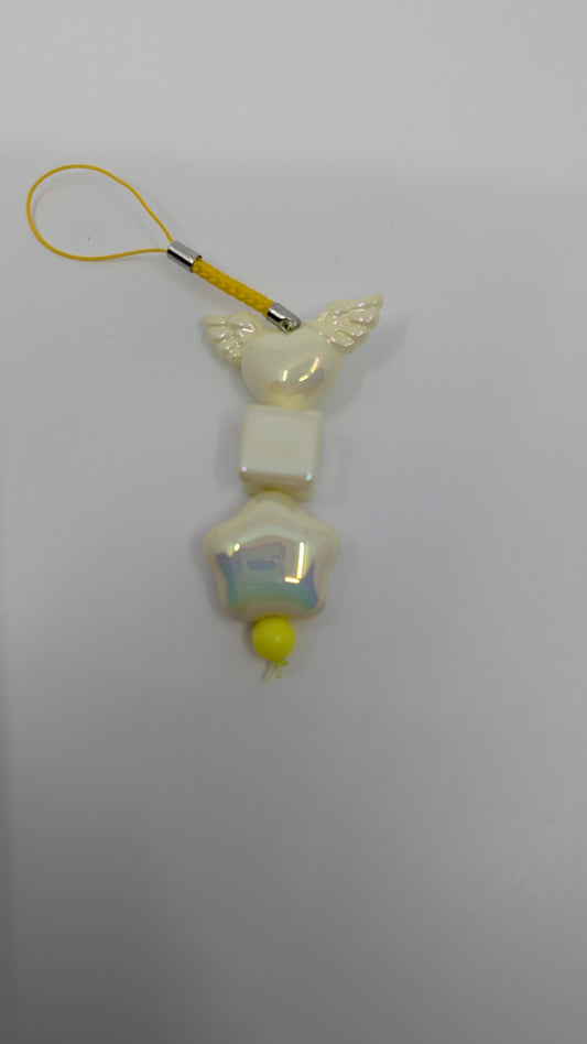 Egg Yolk Yellow Mini Phone Charm