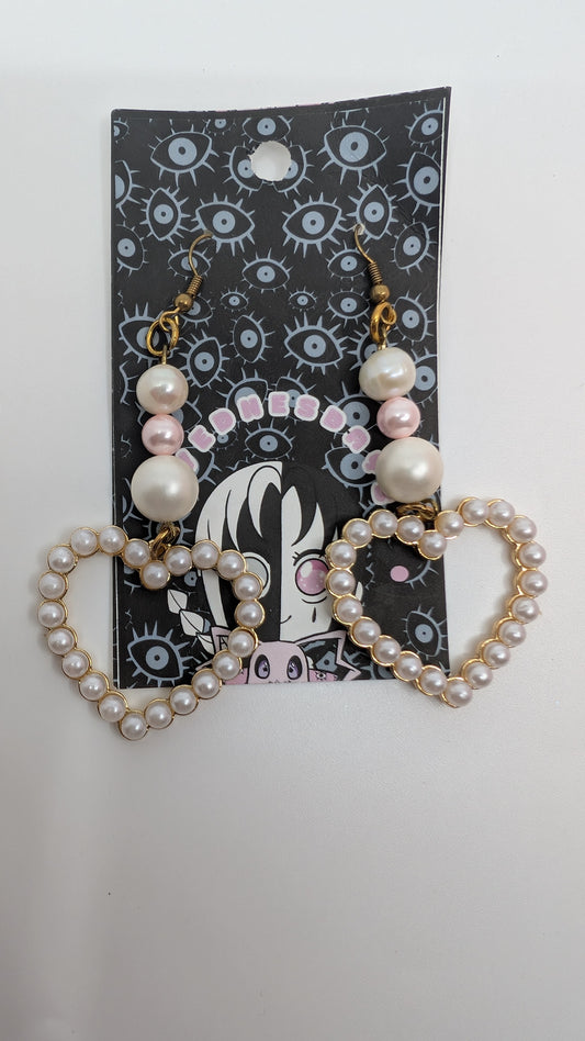 I Love You Heart Premium Earrings