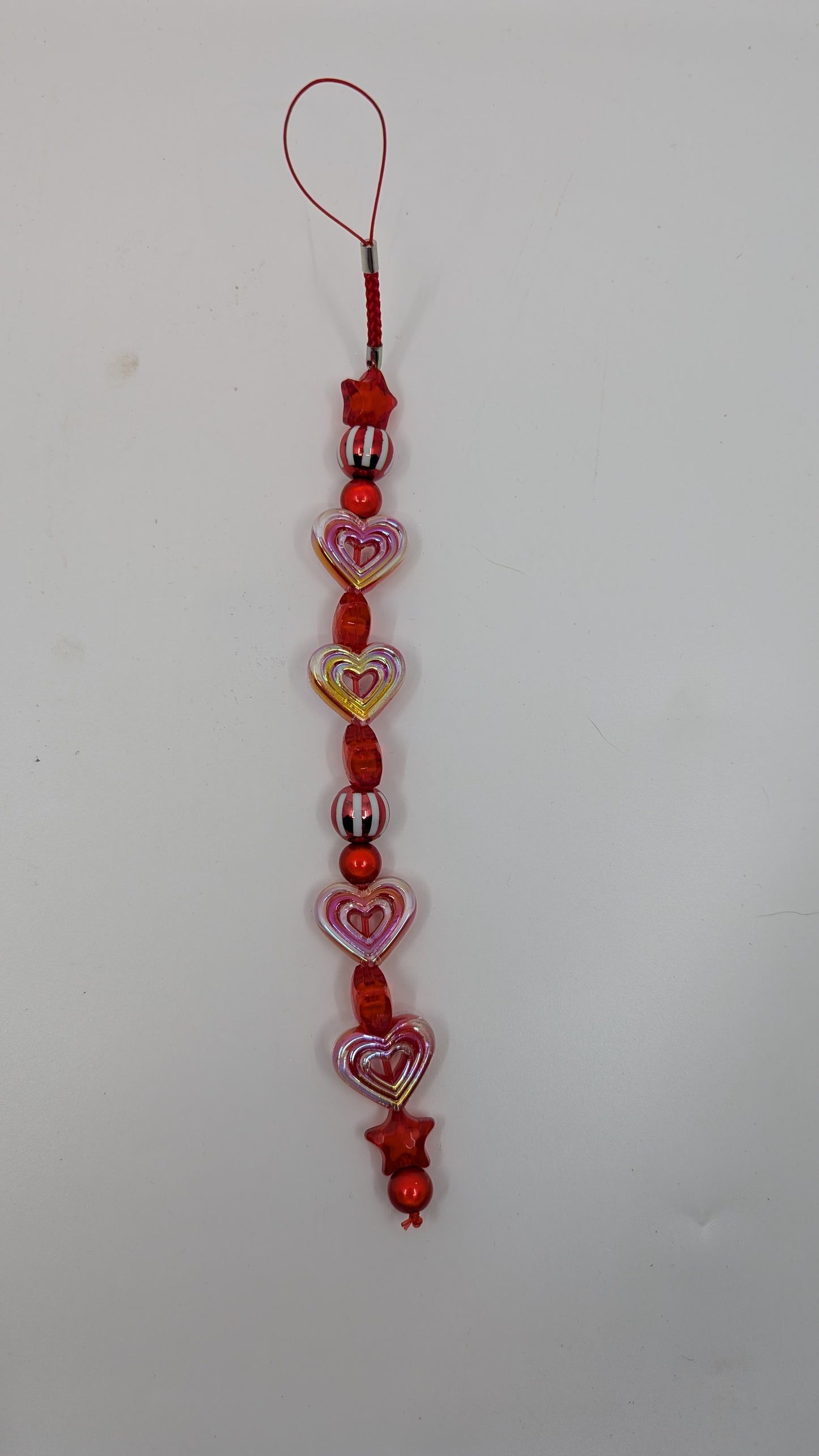 Valentines Red Phone Charm