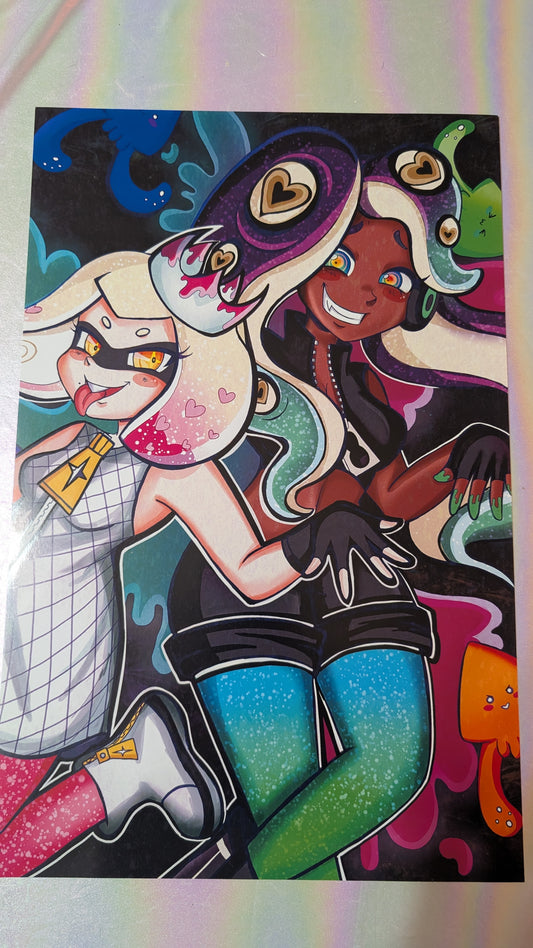 Splatoon 2 Art Print